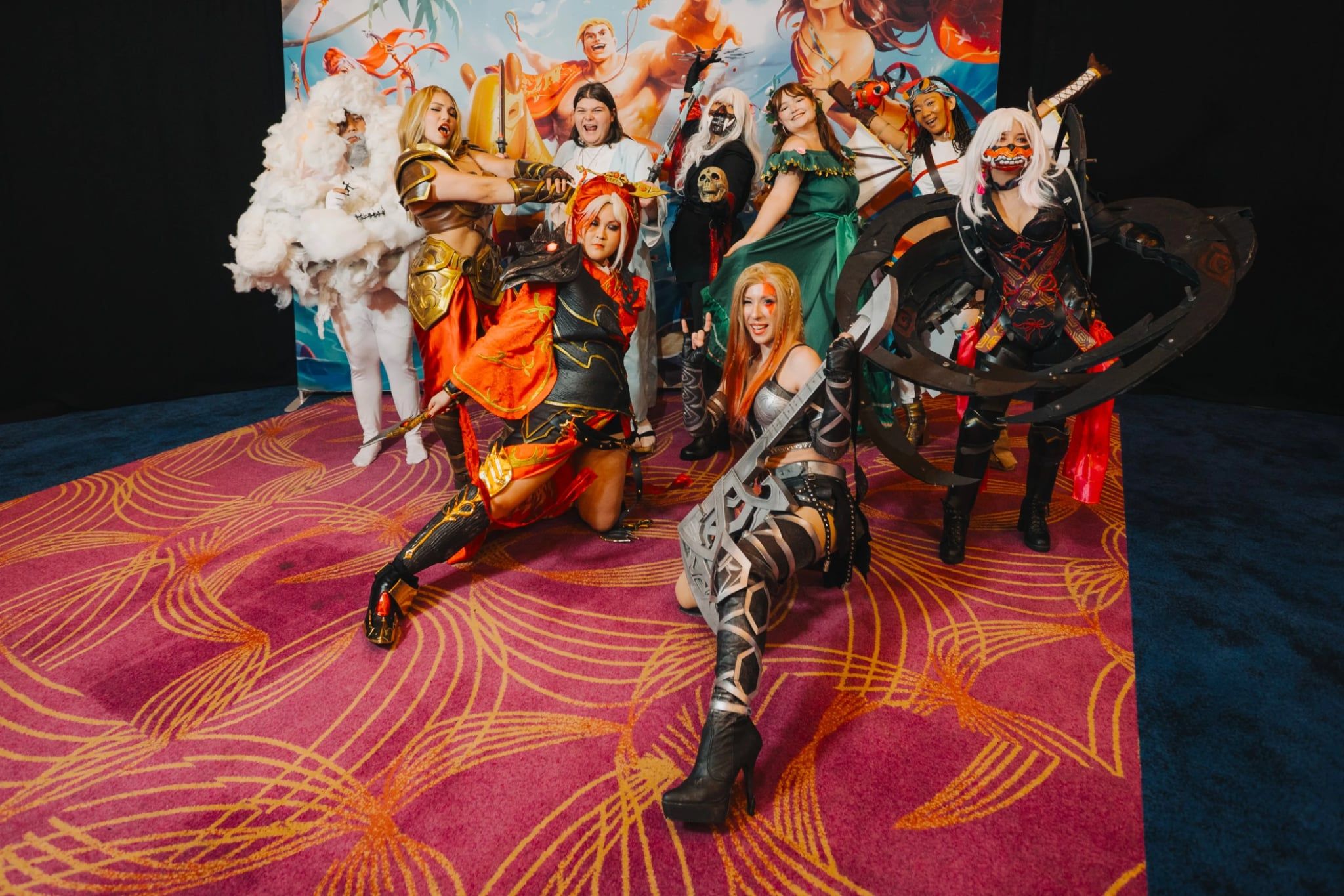 Flesh and Blood プロツアーシンガポール参加賞　プレイマット Flesh and Blood プロツアーシンガポール参加賞 プレイマット